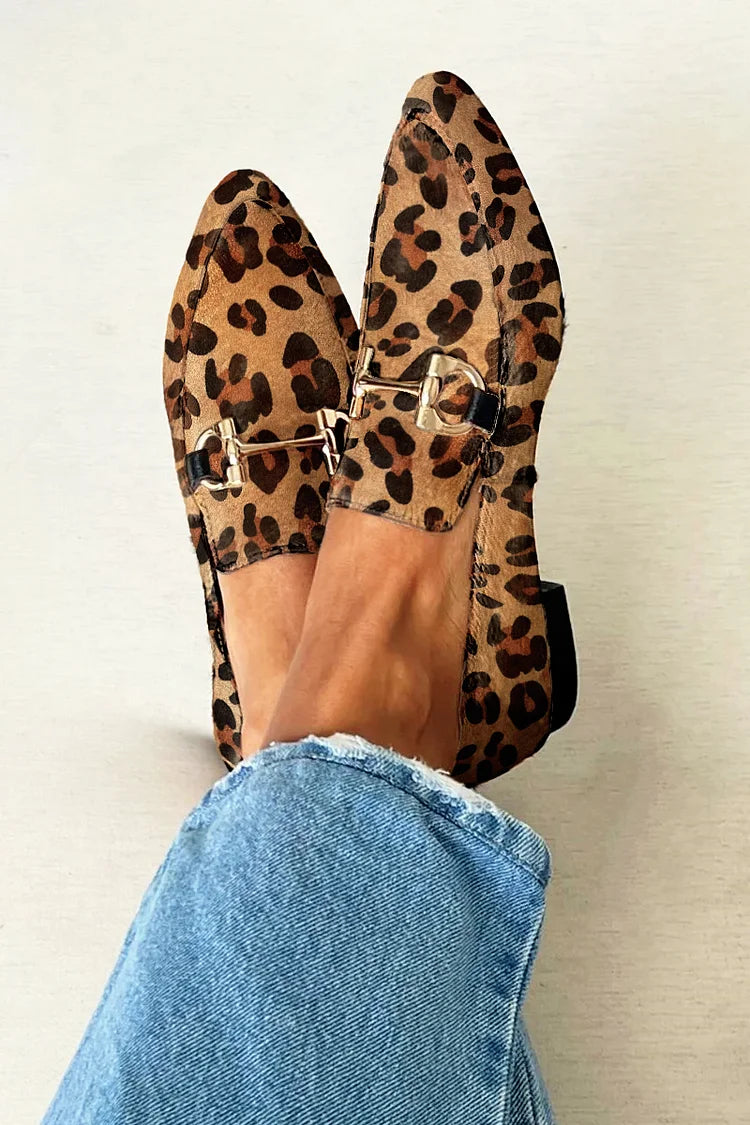 Emily | Elegant loafers, patterned
