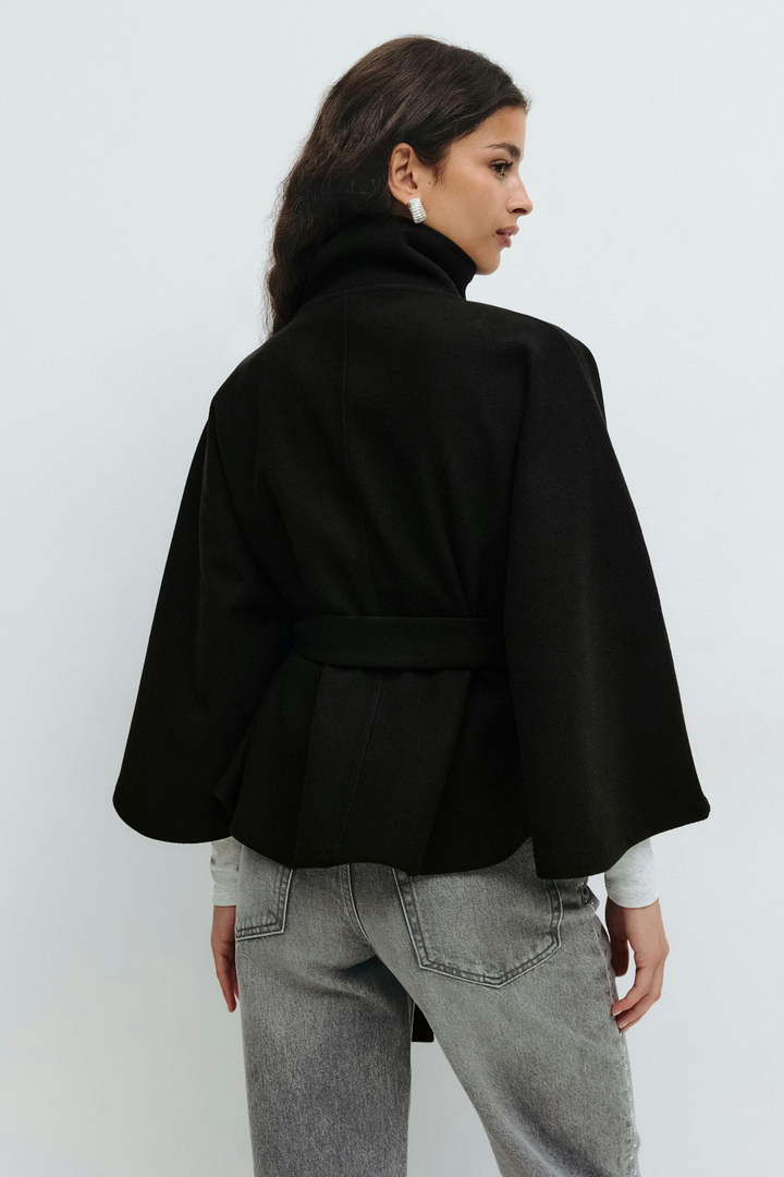 SARILLE | Belt Cape Jacket