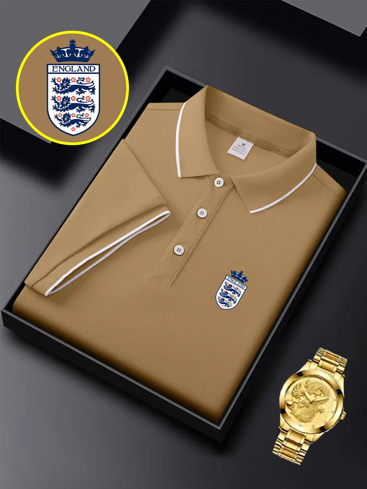 Graham | England Emblem Polo Shirt