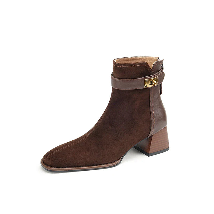 Kelly Suede Ankle Boots