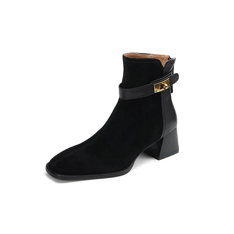Kelly Suede Ankle Boots