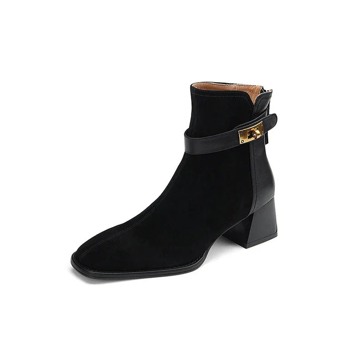 Kelly Suede Ankle Boots