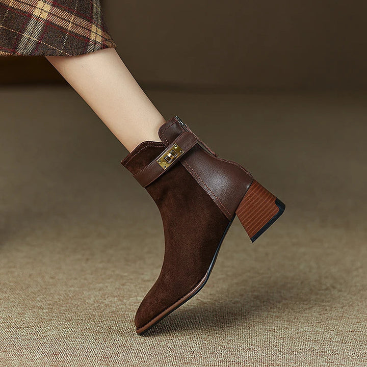 Kelly Suede Ankle Boots