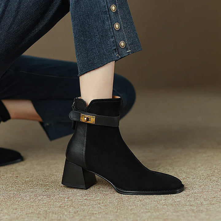 Kelly Suede Ankle Boots