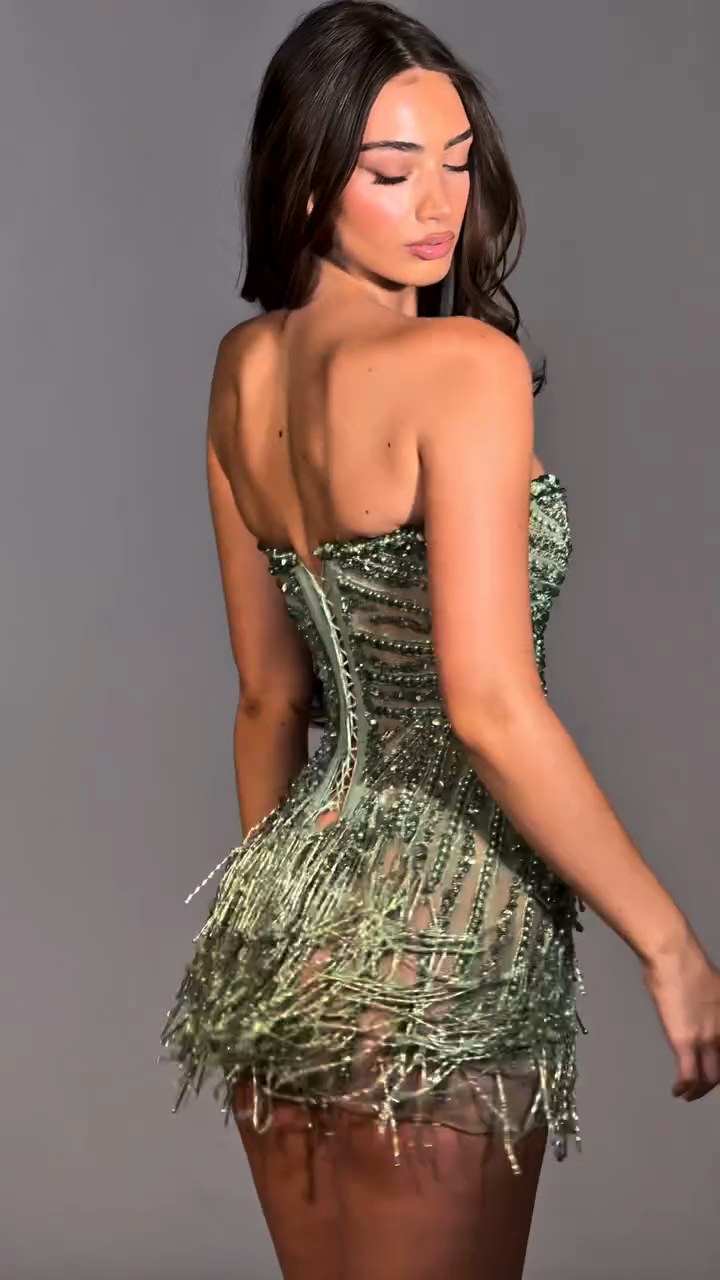 Emerald Green Dress