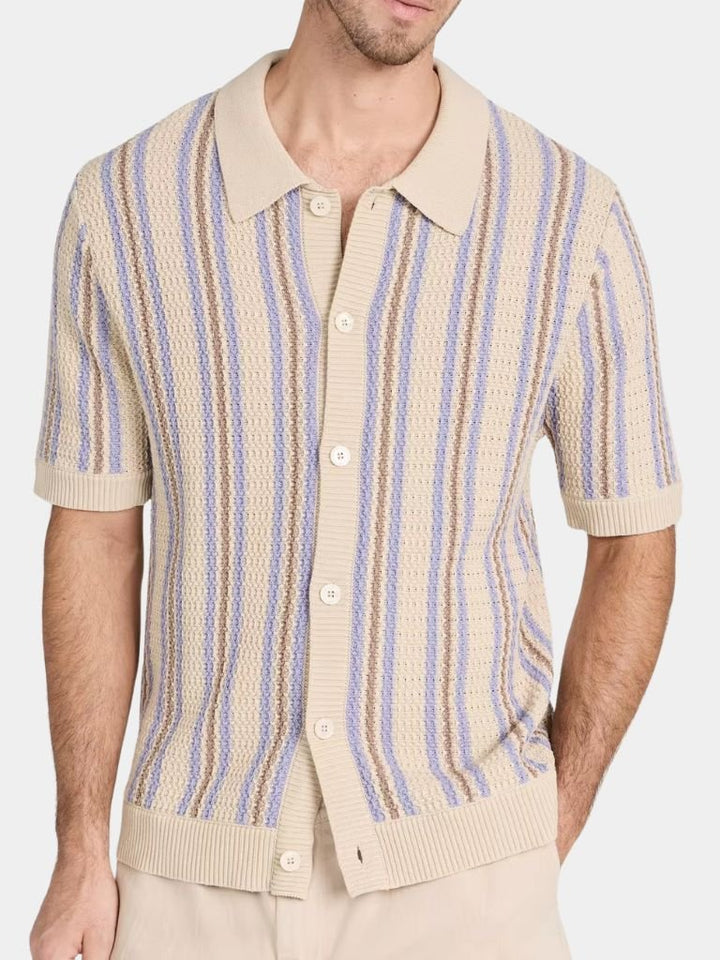 Edwin | Button-Up Retro Polo