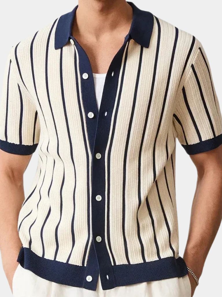 Edwin | Button-Up Retro Polo