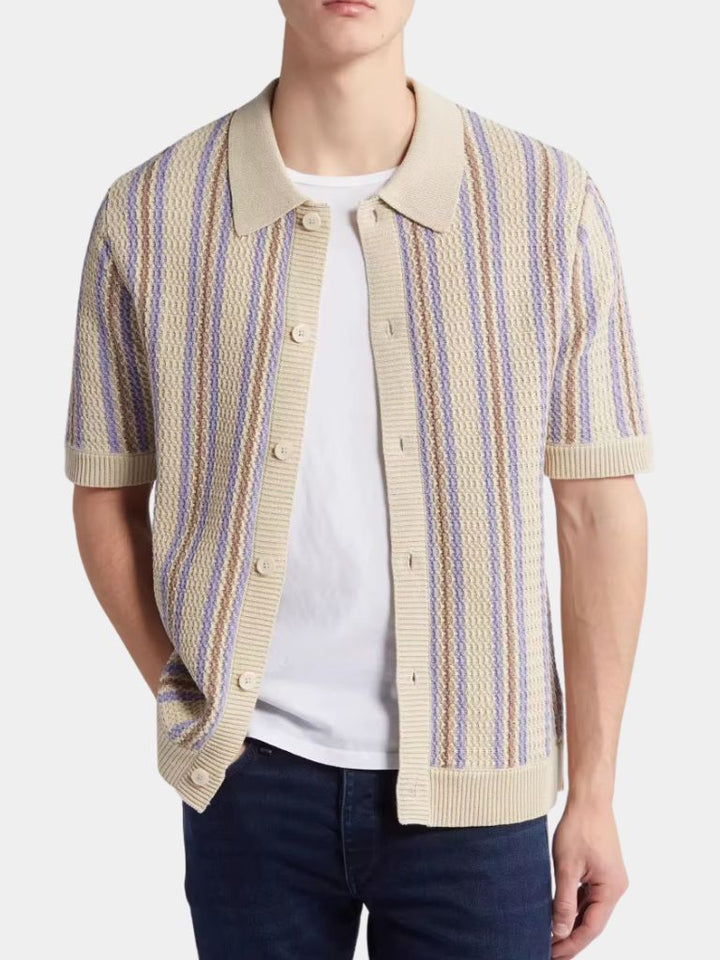 Edwin | Button-Up Retro Polo