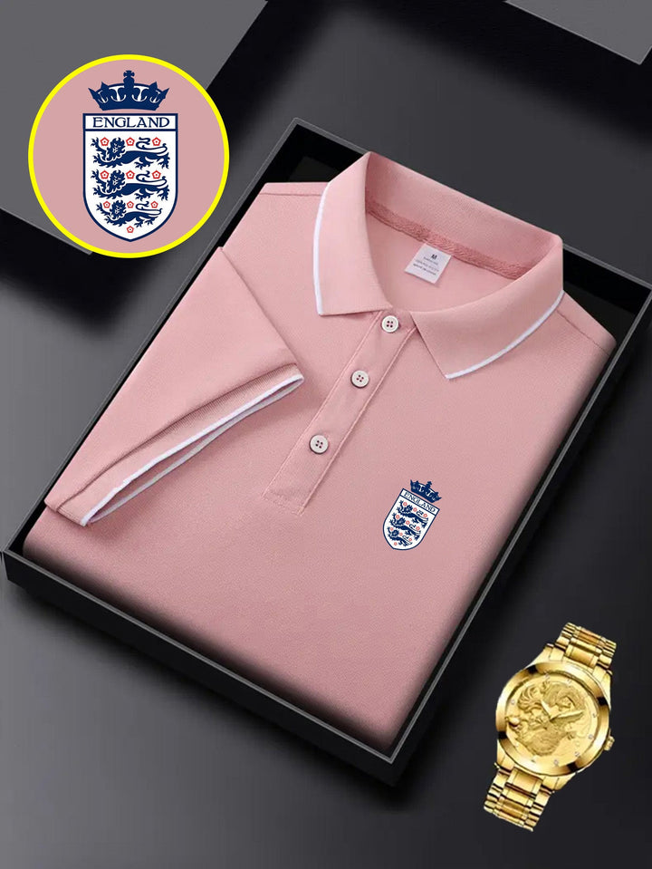 Graham | England Emblem Polo Shirt
