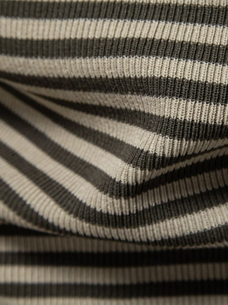 Russell | Striped Knit Polo
