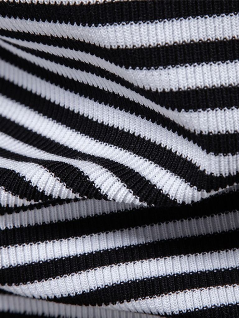 Russell | Striped Knit Polo