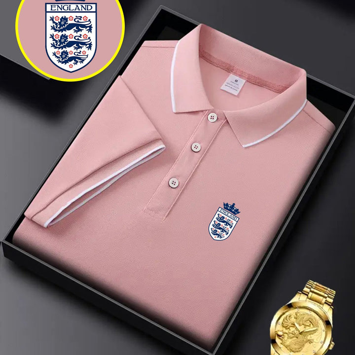 Graham | England Emblem Polo Shirt