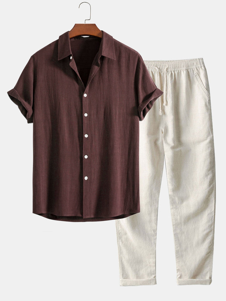 Trevor | Premium Linen Summer Set