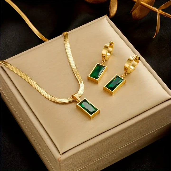 Eclat Set - Necklace & Earrings