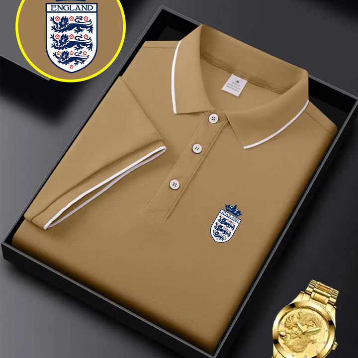 Graham | England Emblem Polo Shirt