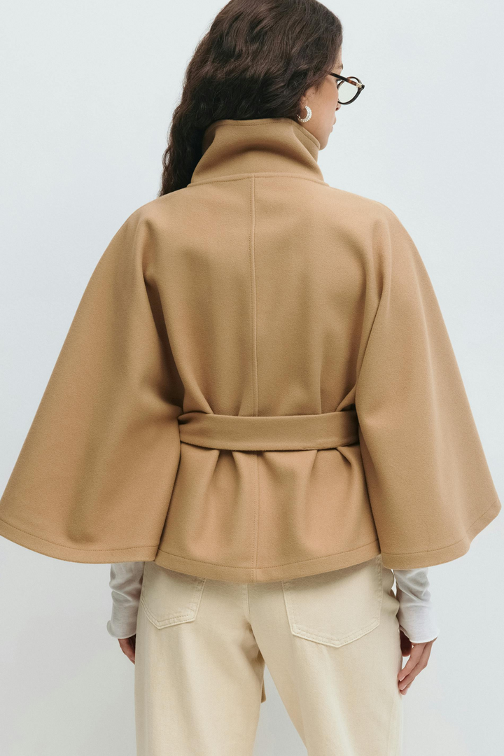 SARILLE | Belt Cape Jacket