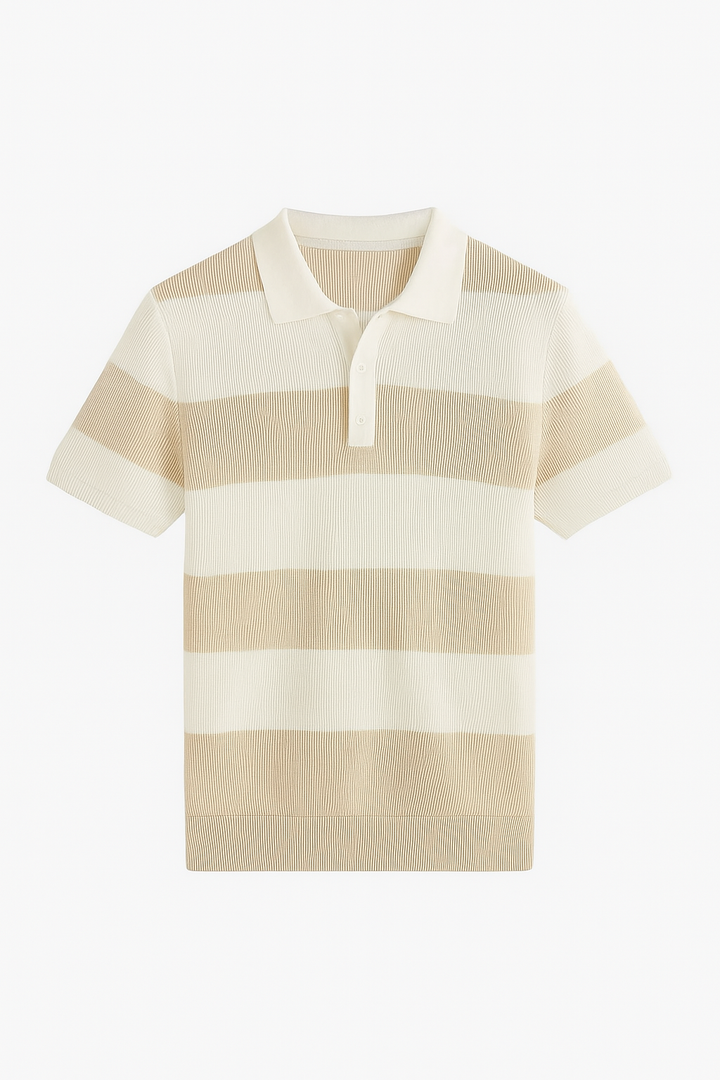 Simon | Timeless Comfort Stripe Polo