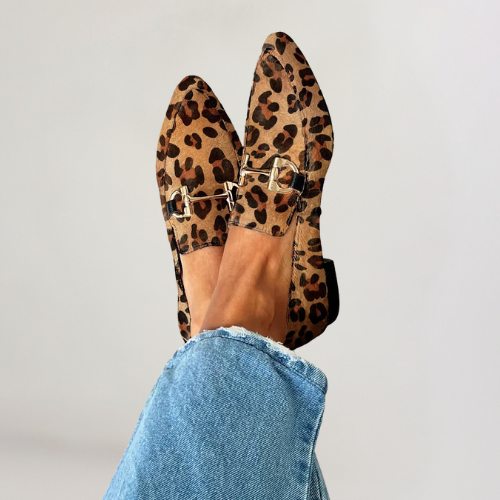 Emily | Elegant loafers, patterned