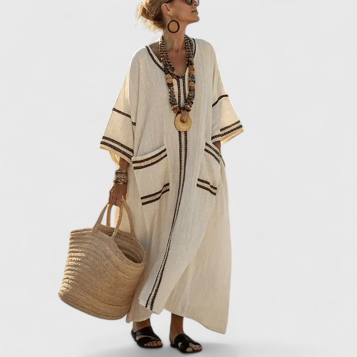 Cressilda – Bohemian Maxi Kaftan