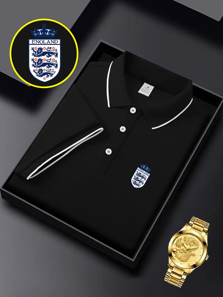 Graham | England Emblem Polo Shirt