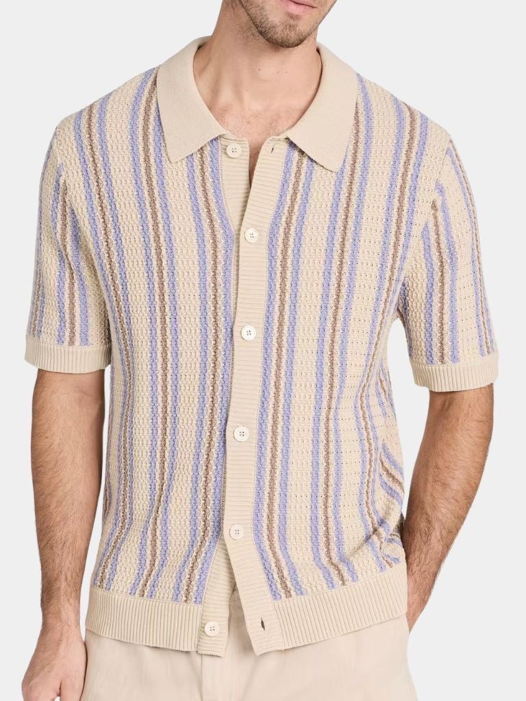 Edwin | Button-Up Retro Polo