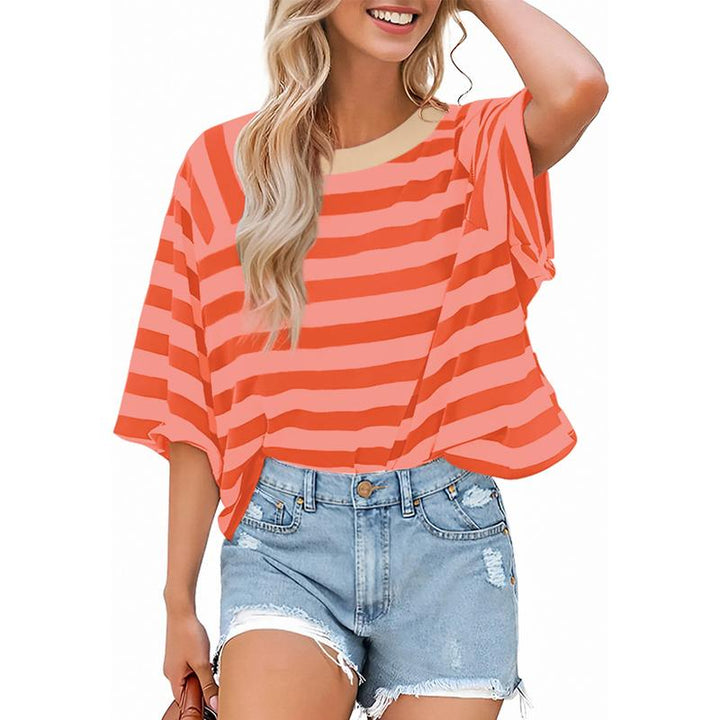 MAOSIE™ – Trendy Loose Fit Summer Crewneck Top