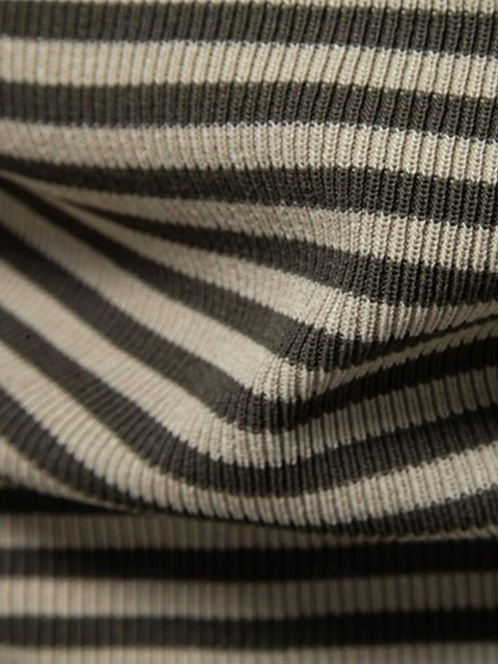 Russell | Striped Knit Polo
